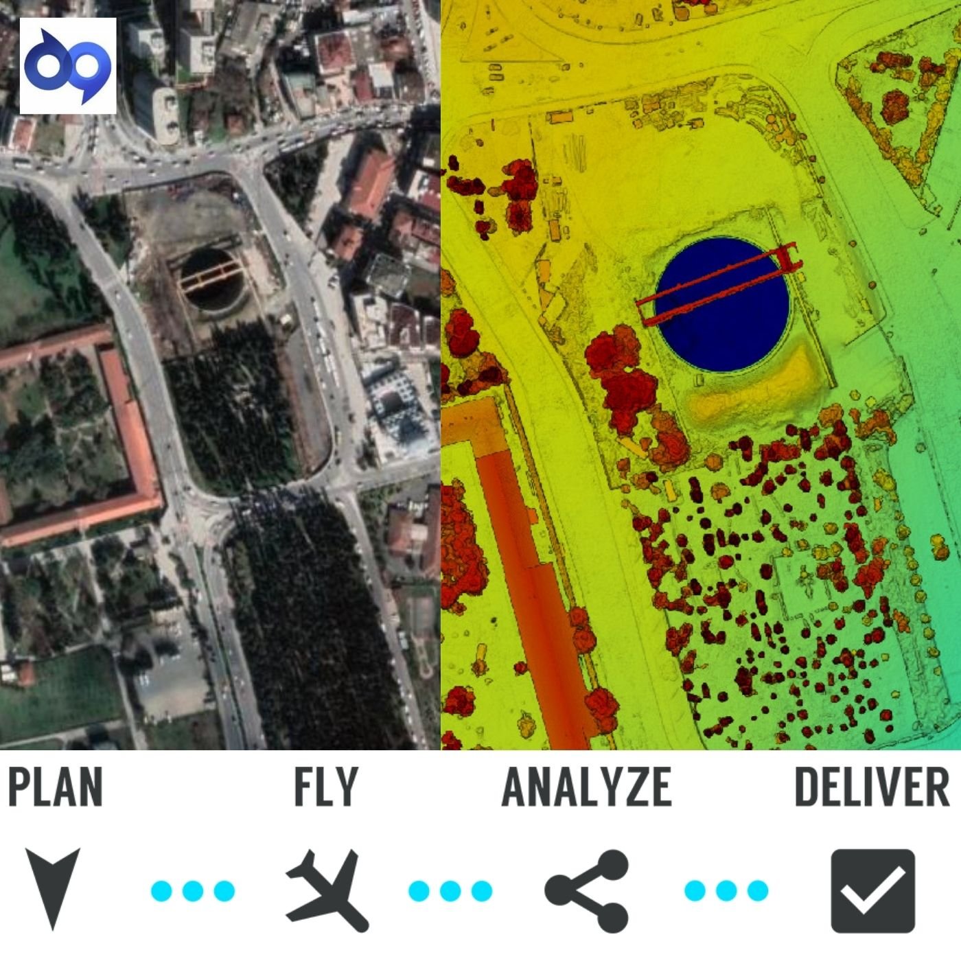 Data Geomatic; 4D DRONE teknolojisi