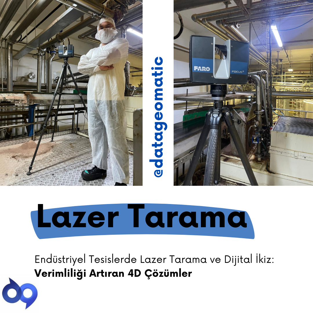 Lazer Tarama: Endüstriyel Tesislerde Dijital Dönüşümün Anahtarı